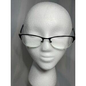 VOGUE VO 4027-B  352 Black and Silver Frames Only 53-18 - Preowned